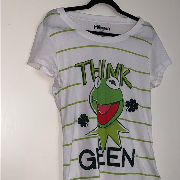 The Muppets Think Green Kermit Graphic Tee XXL - Picture 3 of 8